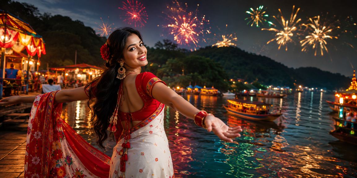 রাঙামাটিতে পহেলা বৈশাখের উৎসবে বিনোদন কার্যক্রম